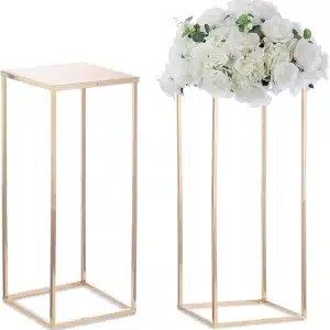 Gold Flower Stand Centrepiece