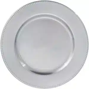 Silver Charger Plate